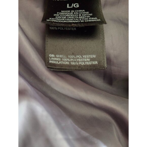 The North Face Womens L Hooded Jacket Insulated Zip Out Liner Toggles Pockets - Picture 9 of 11